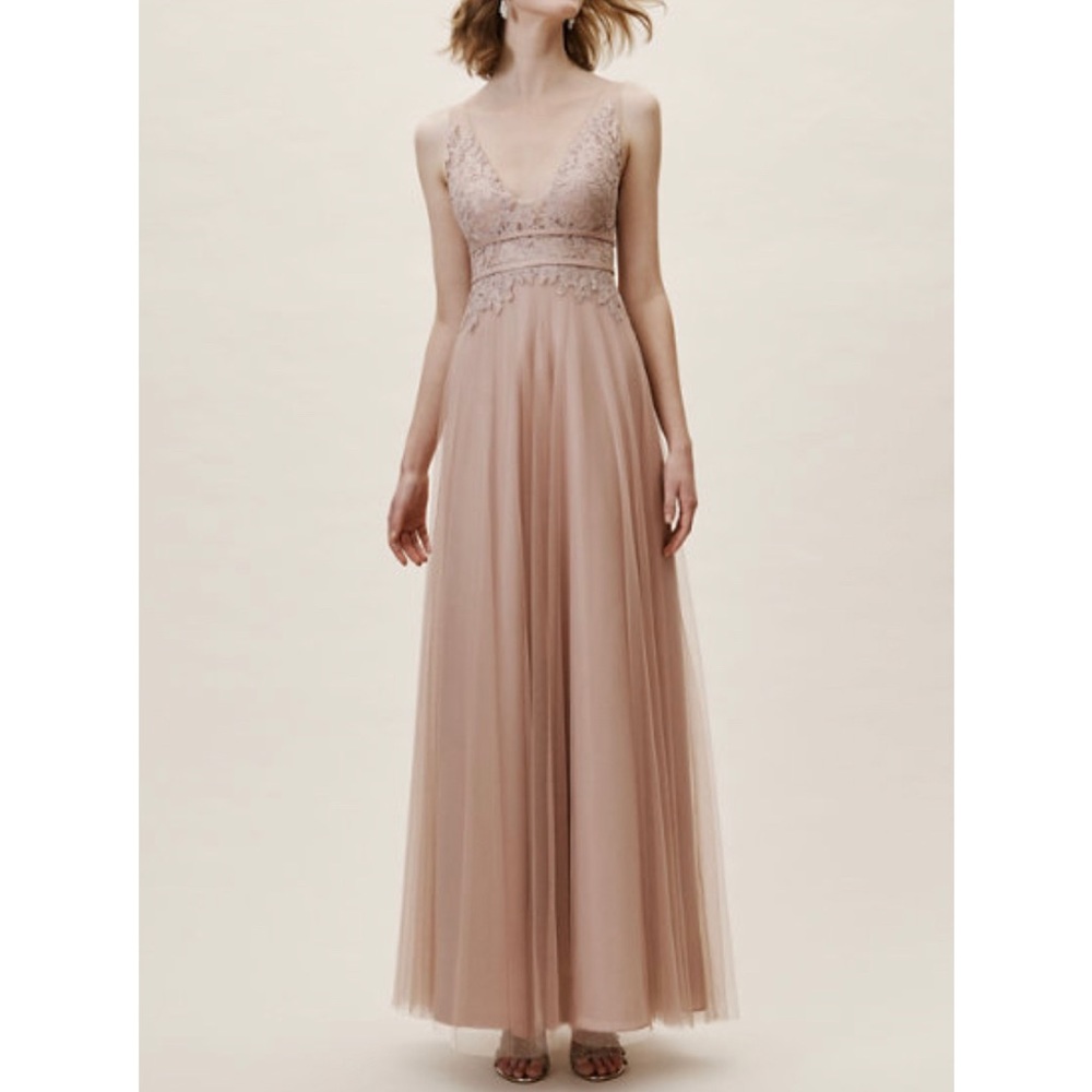 NWT BHLDN Venosa Dress in Blush